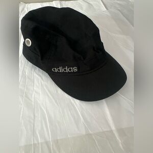 Adidas Black and Silver Cap